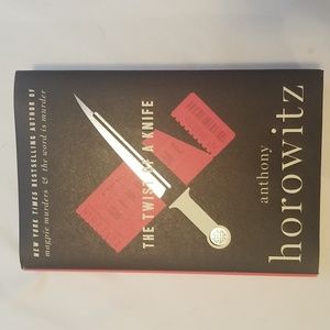 THE TWIST OF A KNIFE HARDCOVER BOOK ANTHONY HOROWITZ LIKE NEW